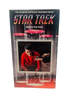 Star Trek Original TV Series VHS Tape Movie Kirk Spock 1985 Wolf In Fold Scotty - Picture 1 of 2