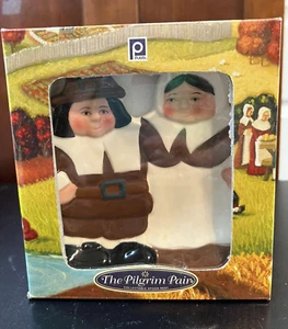 Publix The Pilgrim Pair Thanksgiving Spoon Rest NOS in OVP - Bild 1 von 7