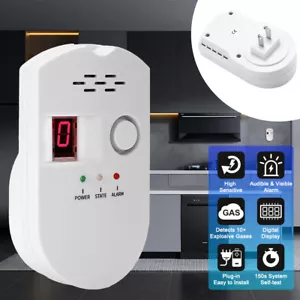 Detektor De Fugas De Gas Detektor De Gas Natural Con Alarma Akustisch Y Visuell USA - Bild 1 von 15