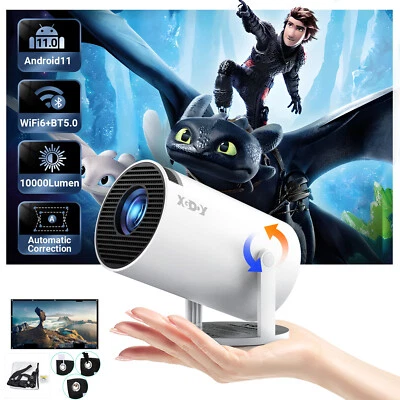 XGODY 4K UHD Mini Smart Beamer 5G WiFi Heimkino Projektor LED Bluetooth Android - Bild 1 von 4