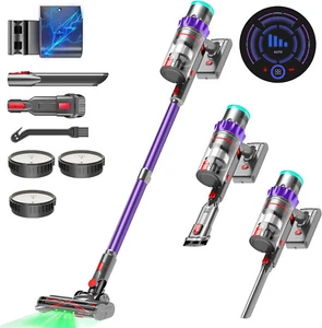 ✅ Cordless Vacuum Cleaner, 550W 48kPa 60 Mins Runtime Vacuum Cleaners for Home - Picture 1 of 7