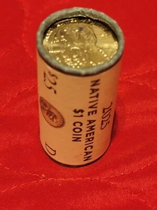 2025 D Native American Dollar Coin Mint Roll UNC *On Hand - Picture 1 of 1