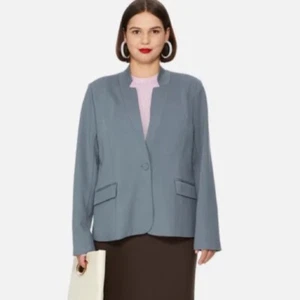 Universal Standard Miranda Smoking Jacket Blazer Msrp $215 Plus Size 4XL Sz 7X - Picture 1 of 10
