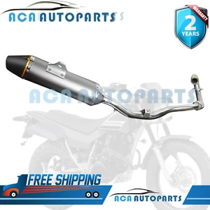 Motorcycle Full Exhaust Muffler Pipe System Fits Yamaha TTR230 TTR 230 2005-2016 - Picture 1 of 7