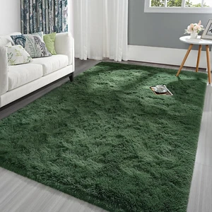 Fluffy Soft Shag Carpet Rug for Living Room Bedroom Big Area Rugs Floor Mat, 4'X - Picture 1 of 12