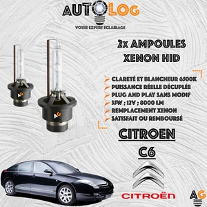 ✅ KIT AMPOULE XENON HID CITROEN C6 ✅ - Picture 1 of 5