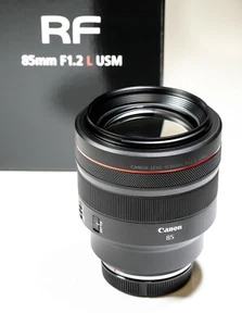 Canon RF 85mm F1,2 L USM objetivo, negro lente black - Imagen 1 de 10