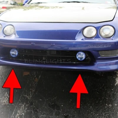 BlingLights Brand Driving Lamps Fog Lights With DRLs for 1994-2001 Acura Integra - Image 1 of 4