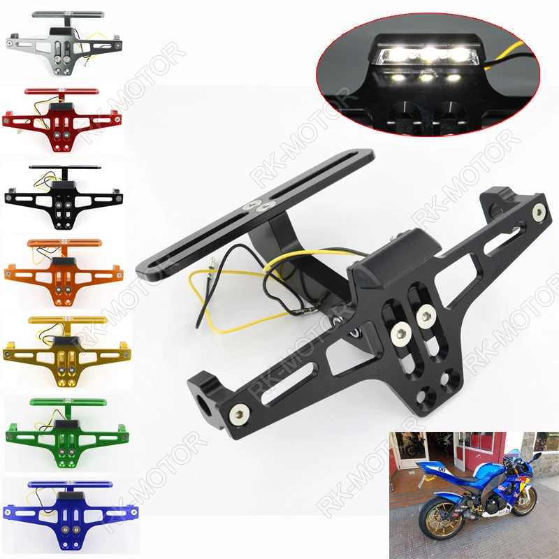 Kit eliminador de guardabarros soporte de matrícula apto para YAMAHA YZF R6 YZF R6S Foto 1 de 1