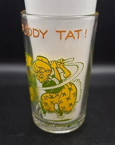 Syvester and Tweety "I Tawt I Taw A Putty Tat" Warner Bros 6 oz Glass 1974 - Picture 1 of 15