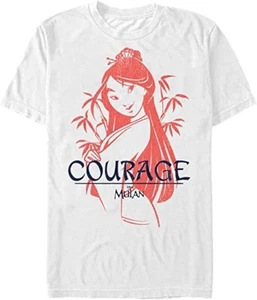 Disney Big & Tall Prinzessinnen Mulan Krieger Herren Tops Kurzarm T-Shirt 4XT - Bild 1 von 1