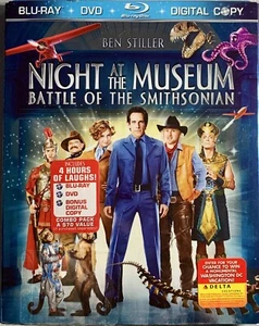 Night at the Museum: Battle of the Smithsonian (Blu-ray/DVD 2009 No Digital Copy - Imagen 1 de 10