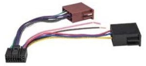 Iso Cable Radio Adapter JVC Harness 16 Pin (2 Large) Series KD and KS - Picture 1 of 2