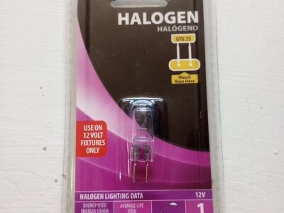 NEW Feit Electric Halo Quartz Bi Pin Accent Light Bulb 50 Watt  GY6.35 Base  - Image 1 of 4