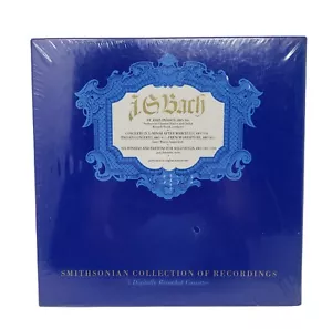 J.S. Bach: The Smithsonian Collection of Recordings: 5 Cassettes Tape Set - Picture 1 of 12