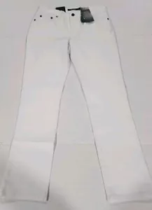 Lauren Ralph Lauren weiße Damenjeans Gr. 6 Petite/29"" modern gerade NEU - Bild 1 von 9