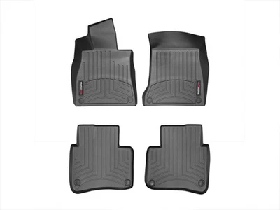 Forro de piso WeatherTech para Mercedes AMG S 65 2016-2020 - 1ª y 2ª fila, negro Foto 1 de 4