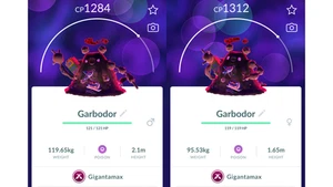 ✨Gigantamax Garbodor (Gigadynamax Deponitox) Pokemon GO✨ Exchange or  PTC - Bild 1 von 8