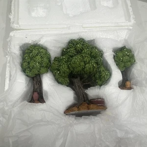 Olive Trees Hawthorne Village Trees Of Life Nativity Collection Set Of 3 - Picture 1 of 5