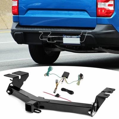 Enganche de remolque para 22+ Ford Maverick excluyendo receptor de fábrica con kit de cableado Foto 1 de 4