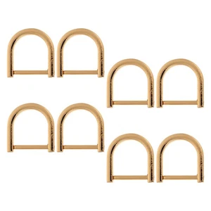 8 Pcs D Rings Small D Rings Purse Hardware Lanyard Clasp Purse Clip Hooks Bag - Picture 1 of 12
