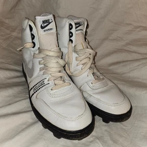 Scarpe da calcio Nike Land Shark vintage 1988 taglia 12 stile 890103FT2 - Foto 1 di 11