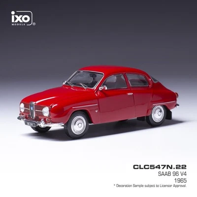 IXO MODELS CLC547N SAAB 96 V4 1965 1:43 1/43 Long Nose Red New Diecast model car - Image 1 of 4