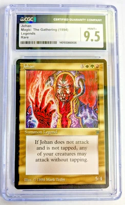 MTG LEGENDS Johan CGC GRADE 9.5 - Image 1 of 2