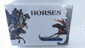Nuevo de Lote Antiguo Juegos de Águila Miniaturas Escala 1/72 Caballos Caballos 3 Colores y 72 Caballos - Imagen 1 de 7