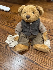 Russ Vintage Edition Sir William Teddybär 15 Zoll gebraucht mit Etikett - Bild 1 von 7