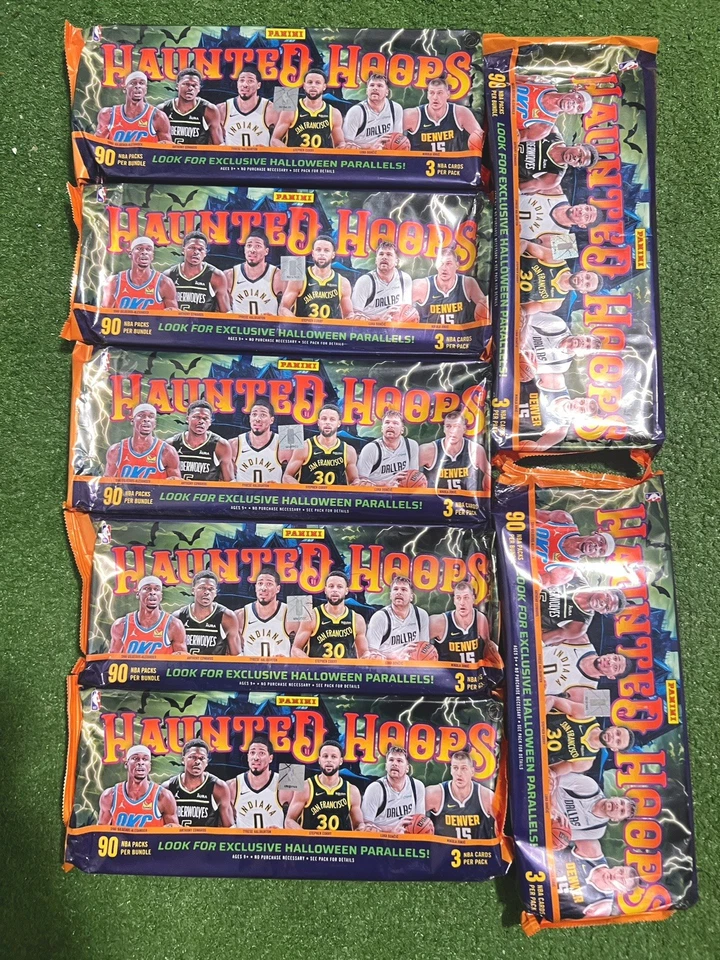 🏀🎃 2023-24 Panini HAUNTED HOOPS Basketball Box 90 Packs NEW SEALED Wembanyama - Image 1 of 4