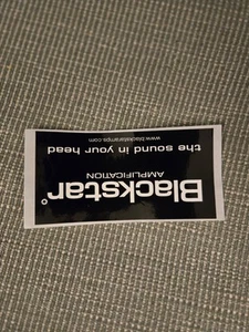 Blackstar Amp Sticker - Picture 1 of 1