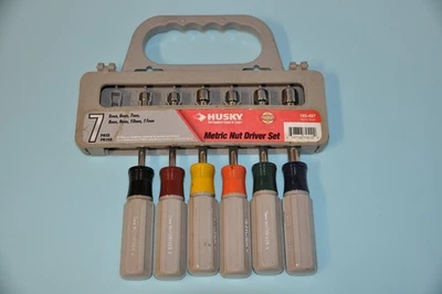 Husky набор из 7 гаечных отверток 165 497 - 6 7 8 9 10 11 мм - Изображение 1 из 3