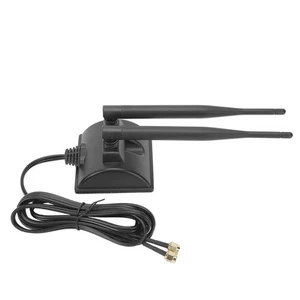 WiFi Antenna 2.4G/5G Dual Band 6DBI RPSMA Kit For Wireless Network Router Acc CB - Afbeelding 1 van 19