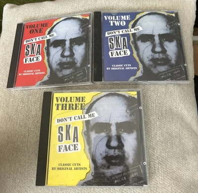 VARIOUS ARTISTS JUDGE DREDD SKABOOM - Don't Call Me Ska Face 3 X Scarce Cd’s Foto 1 de 4