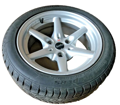 1x Alufelge Sportiva Smart ForTwo hinten 15-P 136.68 6,0 J 15H ET -14 480910sra5 - Bild 1 von 4