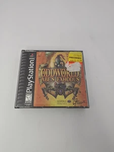 Odd World Abes Exodus Playstation Case And Manual Only - Picture 1 of 8