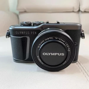 Olympus PEN E-PL10 Mirrorless Digital Camera with 14-42mm Lens (Black) - Picture 1 of 6