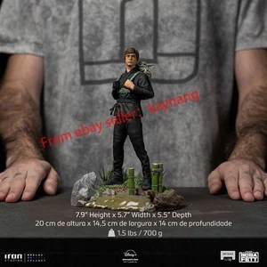 Iron Studios The Book of Boba Fett 1/10 Scale Luke Skywalker and Grogu Statue - Picture 1 of 12