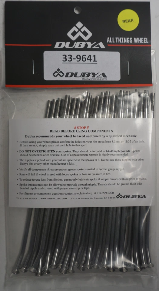 KIT RADIOS TRASEROS BULLDOG 2012-2017 85 SX (17 14) KTM 14" 33-9641 Foto 1 de 1