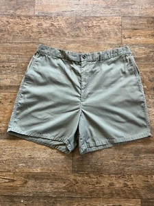 Roundtree & Yorke Light Green Men's Cotton Shorts Elastic Waist Size 42 - Picture 1 of 9