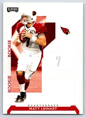 Matt Leinart Rookie Arizona Cardinals 2006 Playoff NFL Playoffs #72 24821 - Image 1 of 2