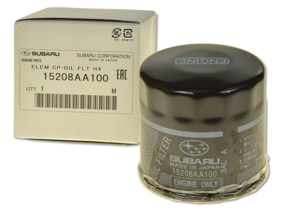 Масляный фильтр 15208AA100 OE для Subaru Forester Impreza Legacy Outback - Изображение 1 из 1