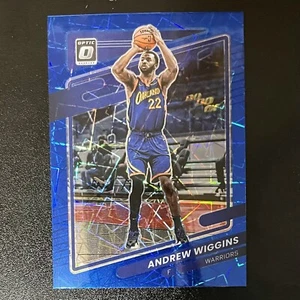 Andrew Wiggins 2021-22 Optic NBA Blue Velocity Holo Prizm #113 Warriors - Picture 1 of 2