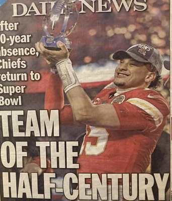 🏈🏆02/03/20 SUPER BOWL LVIII *KANSAS CITY-SAN FRANCISCO* P. Mahomes MVP* - Imagem 1 de 4