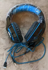 Beexcellent GM-2 Pro Gaming Over-Ear Headset w/Mic, LED Lights and Volume no box - Picture 1 of 3