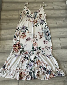 NEXT FLORAL MAXI DRESS..SIZE 16..SUMMER/HOLIDAYS - Picture 1 of 4