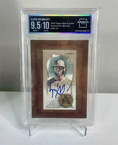 Mini AUTO Arena Club Topps Allen & Ginter Luis Robert 2023 enmarcado 9,5 como nuevo+ - Imagen 1 de 2