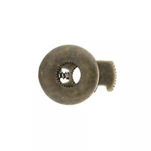 Schnurendschloss Federzug Antik Messing CE-00172-09 - Bild 1 von 1