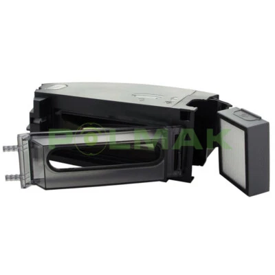 Original Waschbar Mülleimer Schwarz und Filter iRobot Roomba E I Serie e5 e6 i7 - Bild 1 von 2